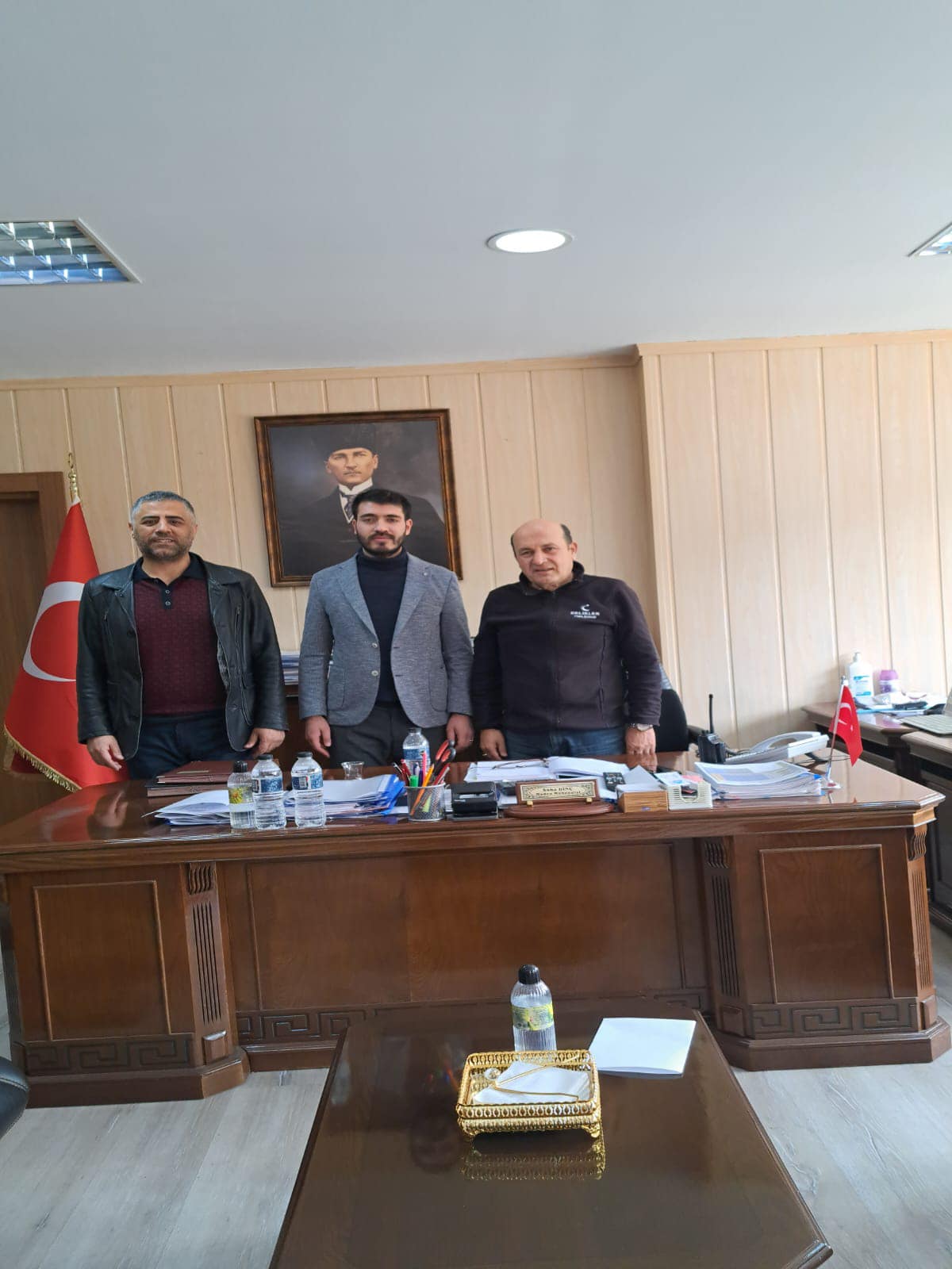 Çelikler Holding Kömür İşletme Müdürü Sn. Süha DİNÇ’i, Ziyaret  (13.03.2024)